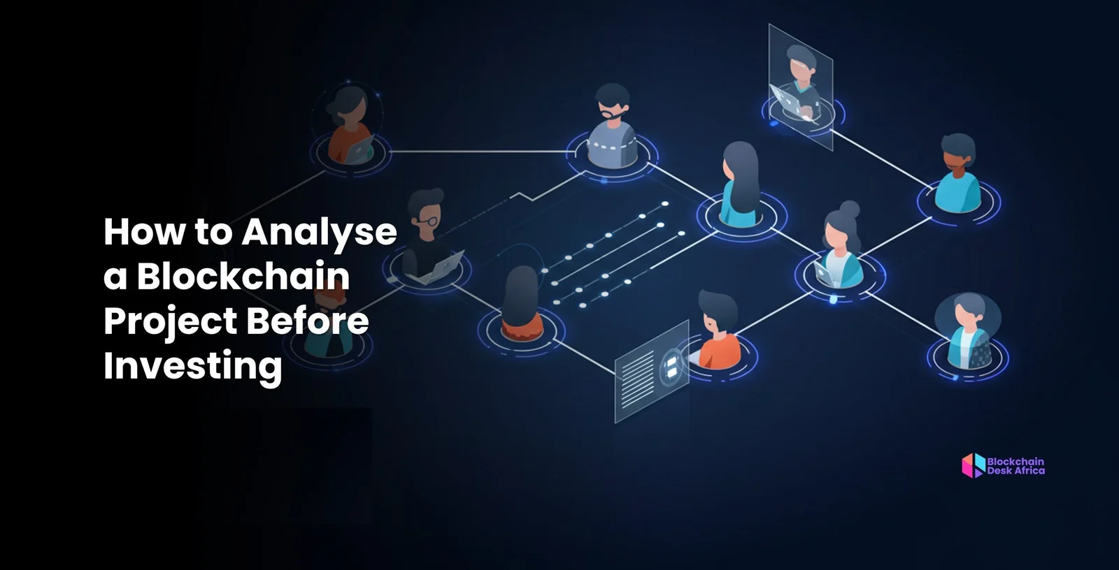 Analyse blockchain project investment representation